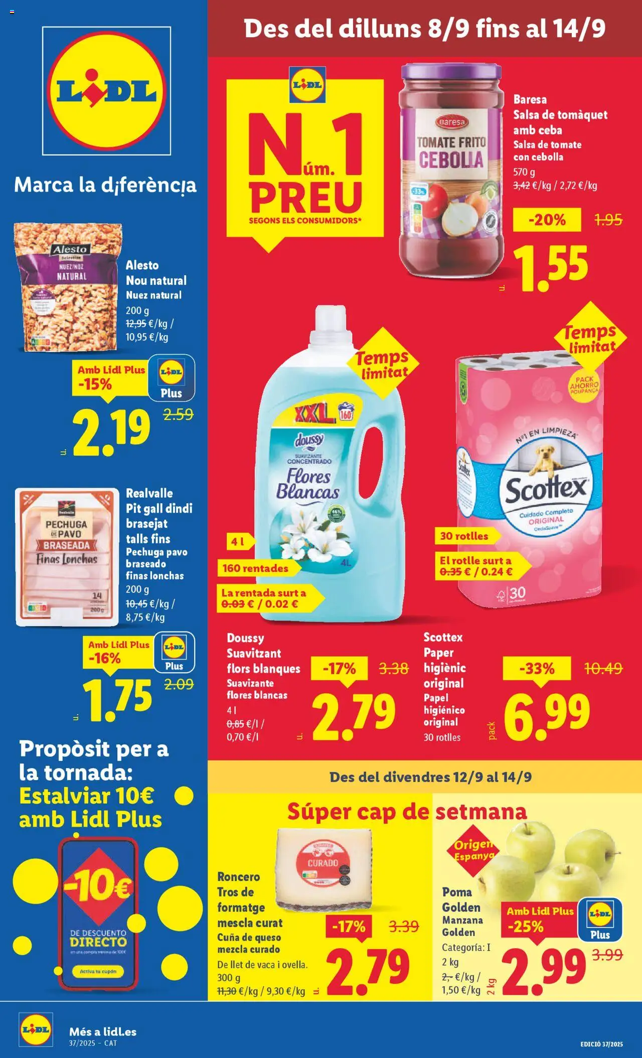LIDL Folleto del 08/09/2025 >> catálogo esta semana