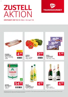 Vorschau der Angebote: Transgourmet Transgourmet Zustellaktion gültig ab 30.03.2026