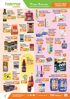 Hakmar Express Salı Aktüel Ürünler 17.02.2026 - Broşürünün önizlemesi