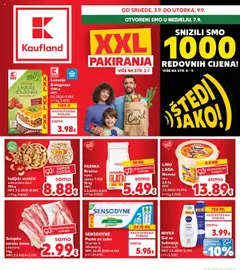 Pregled letka Osijek trgovine Kaufland vrijedi od 03.09.2025