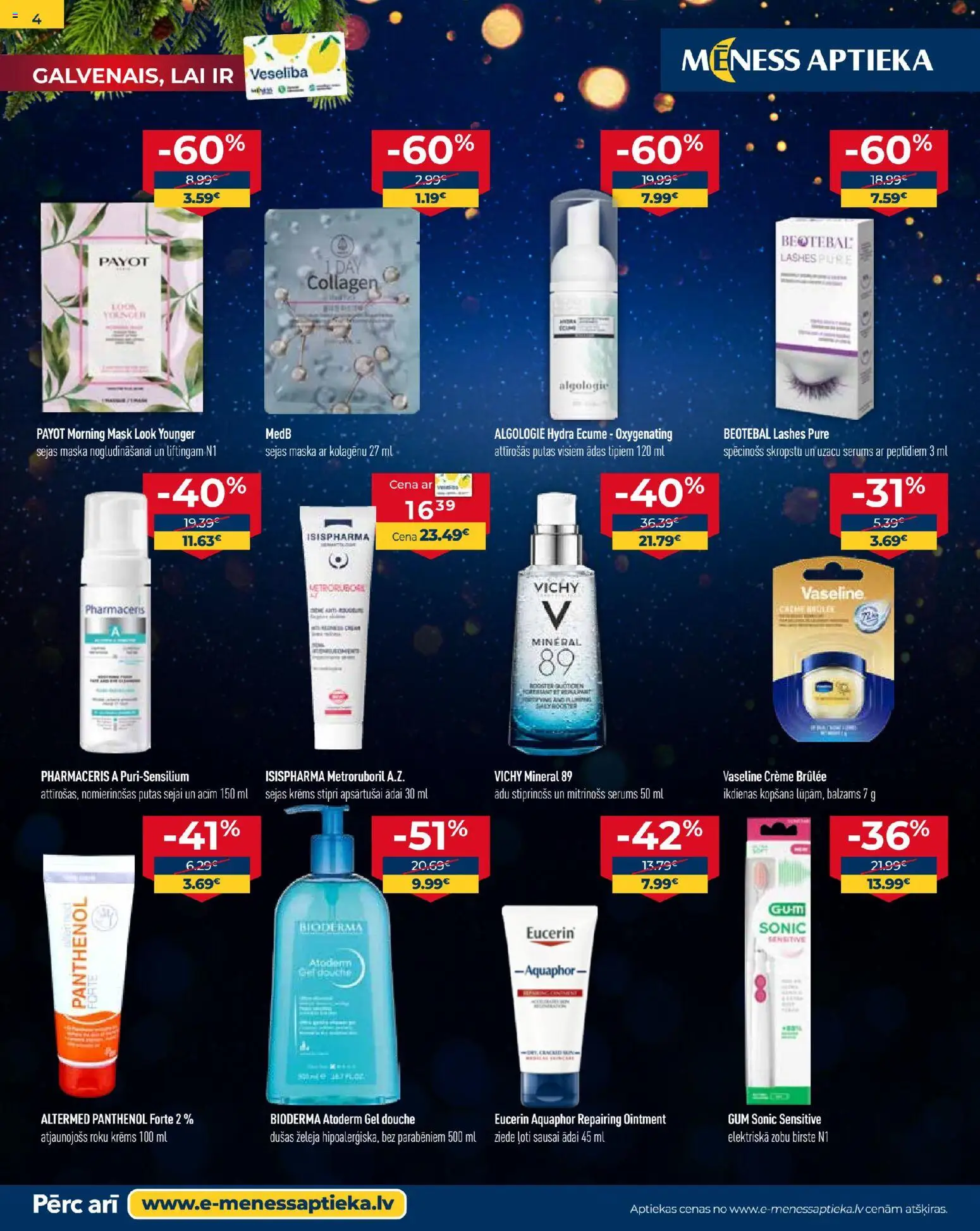 Skatīt Mēness aptieka akciju bukletu, derīgs no 2025.12.01