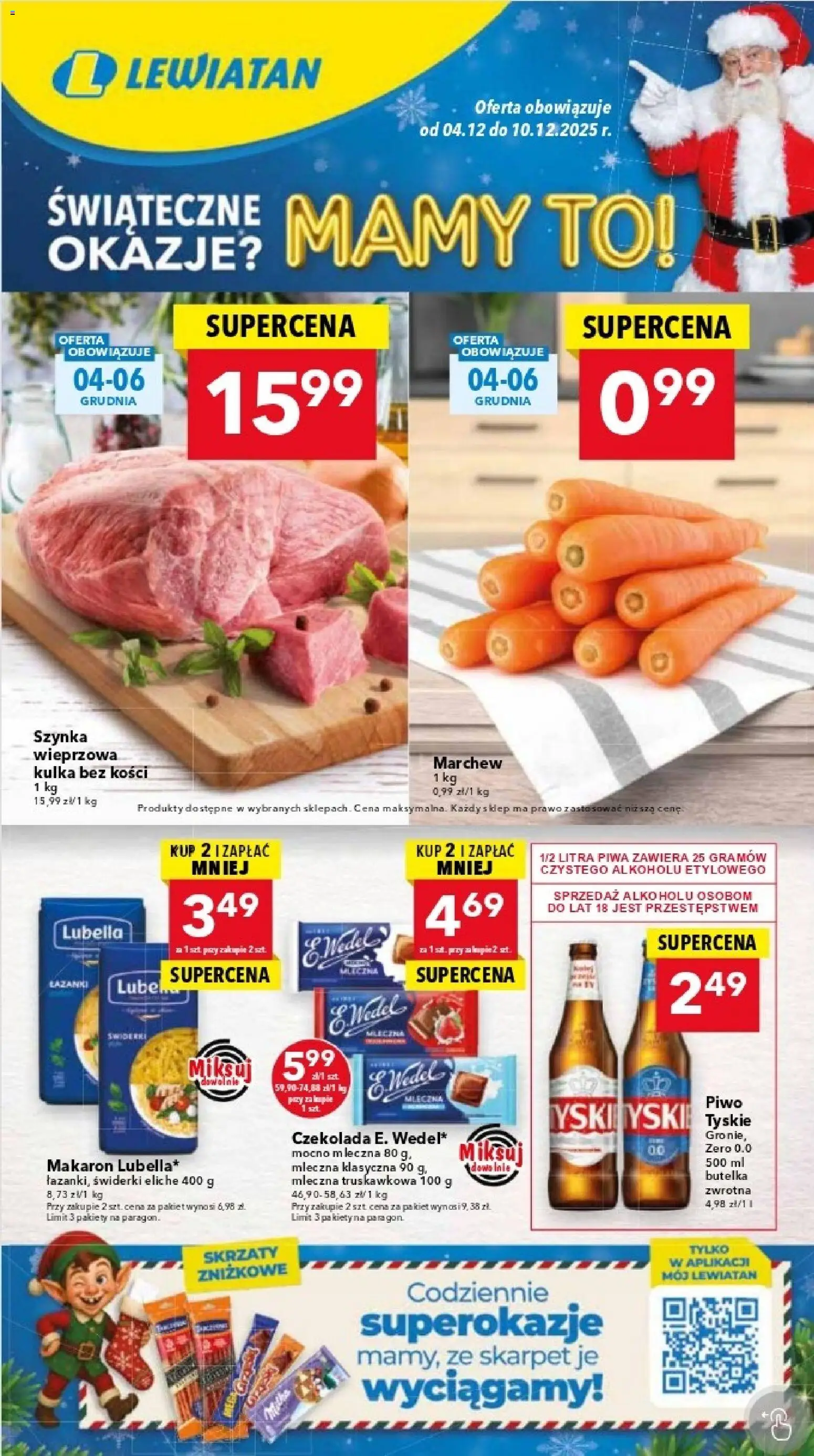 Pogląd gazetki "Katowice" ze sklepu Lewiatan ważnej od 04.12.2025