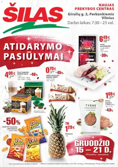 Šilas parduotuvės leidinio Leidinys - Atidarymo pasiūlymai galiojančio nuo 2025.12.15 peržiūra