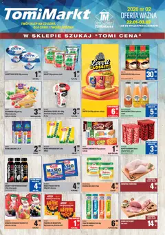 Pogląd gazetki "Gazetka" ze sklepu TomiMarkt ważnej od 22.01.2026
