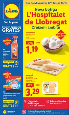 Vista previa del folleto de la tienda Lidl válido desde el 07/11/2025 