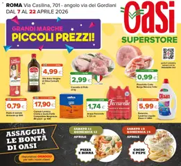 Anteprima dell'opuscolo Oasi volantino Superstore Roma dal negozio Oasi valido da 07/04/2026