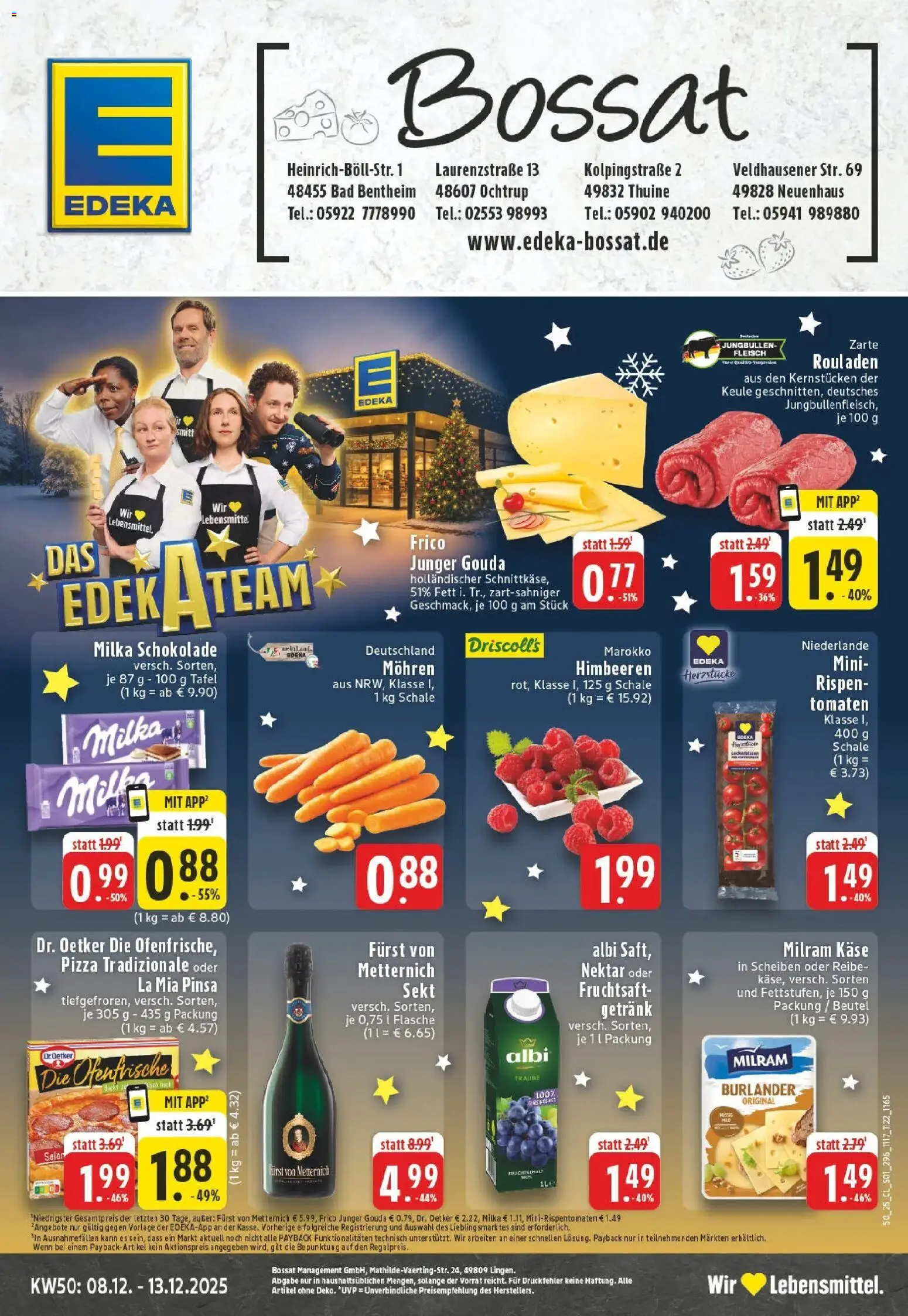 Vorschau von dem Prospekt des Geschäftes Edeka, gültig ab dem 07.12.2025