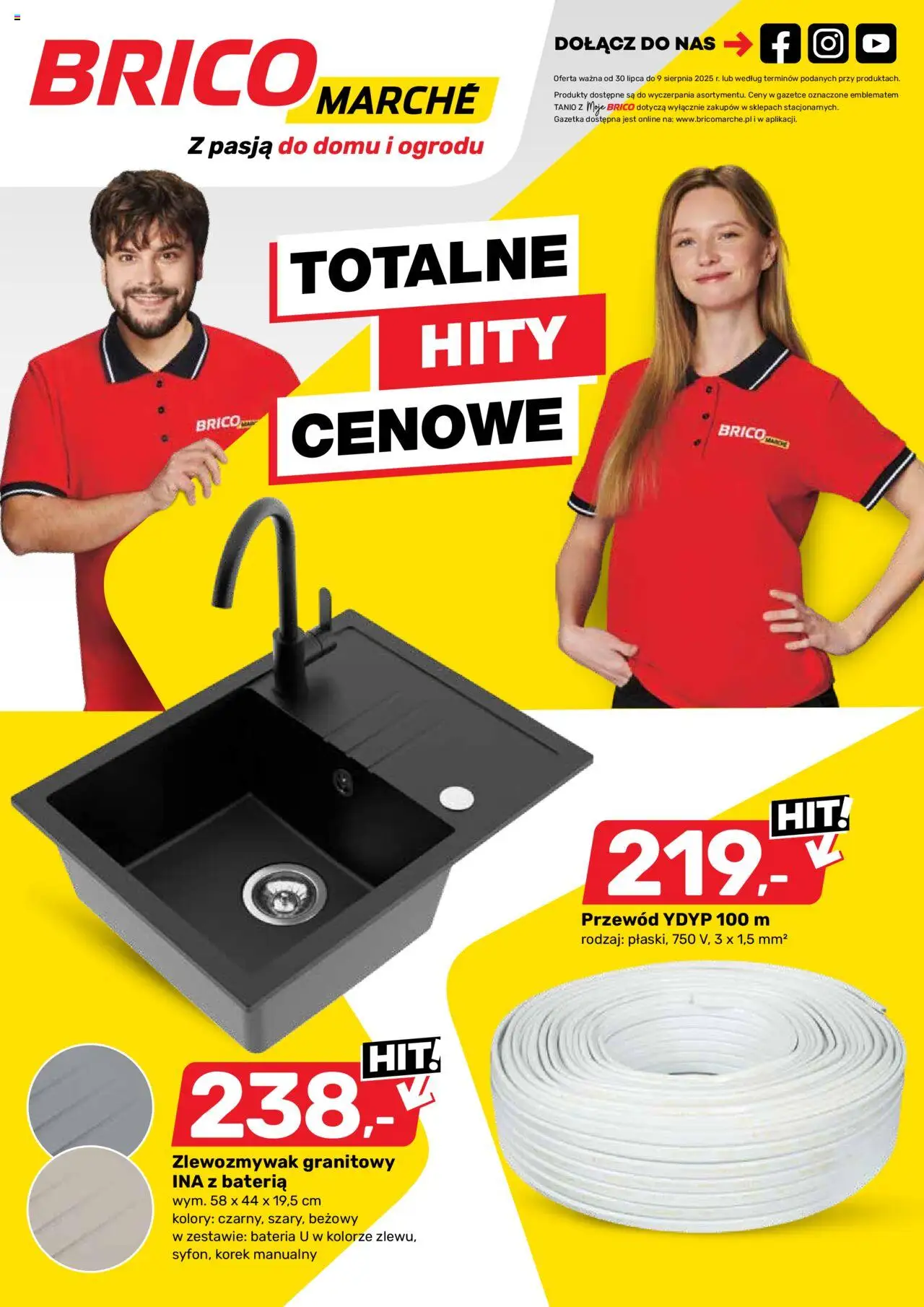Brico Marché Gazetka od 30.07.2025 - Nowa Gazetka - Numer strony 1