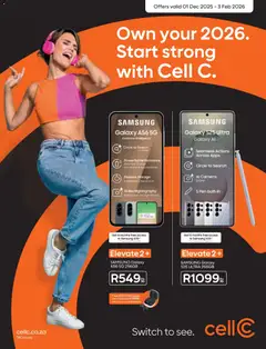 Preview of Cell C flyer valid from 01/12/2025 | Page: 50