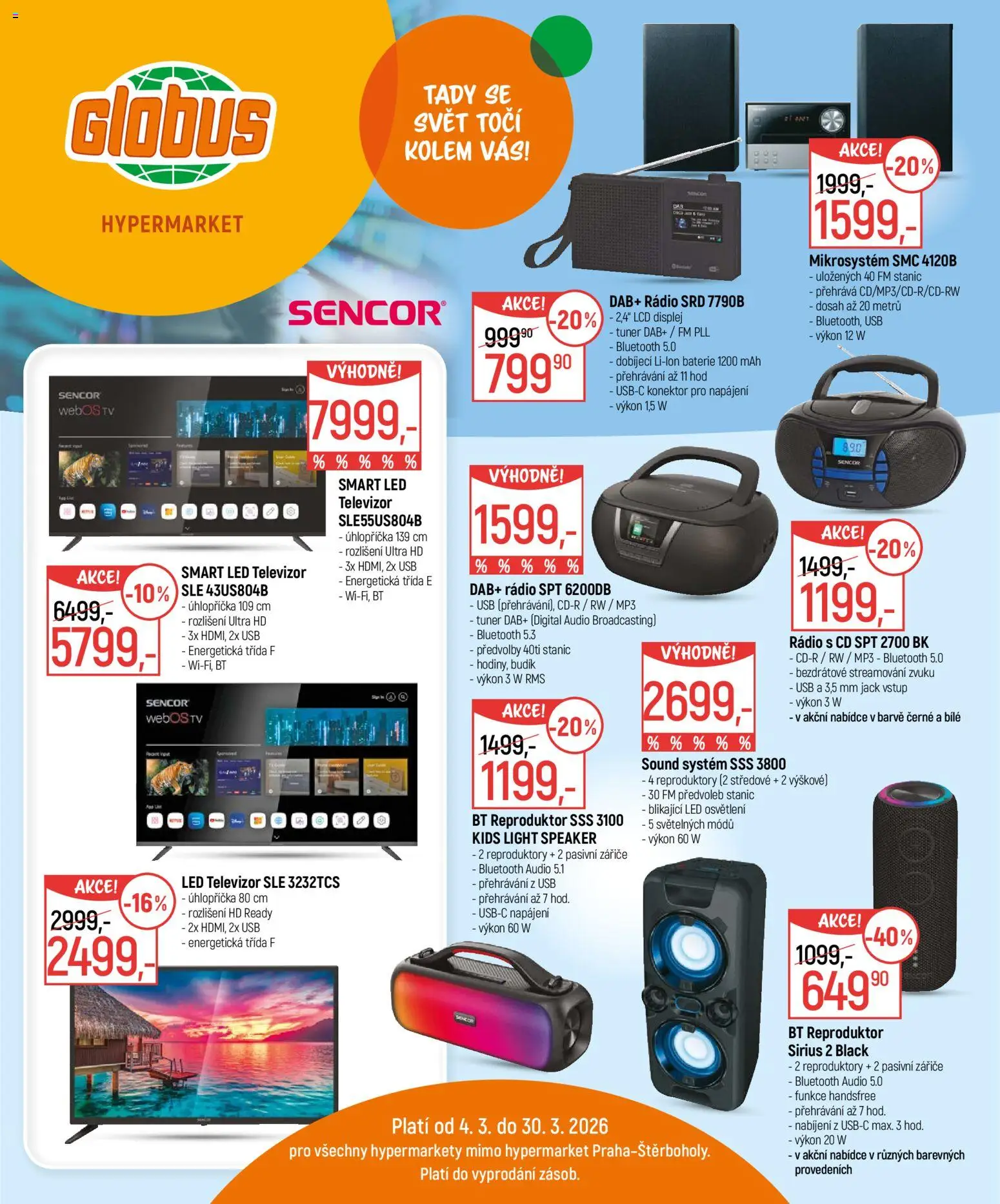 Náhled nabídky: Globus Globus leták - Elektro platný od 04.03.2026