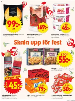 Förhandsgranska reklamblad Aktuella reklamblad ICA Supermarket från butik ICA Supermarket gäller från 04/08/2025 | Sida : 5