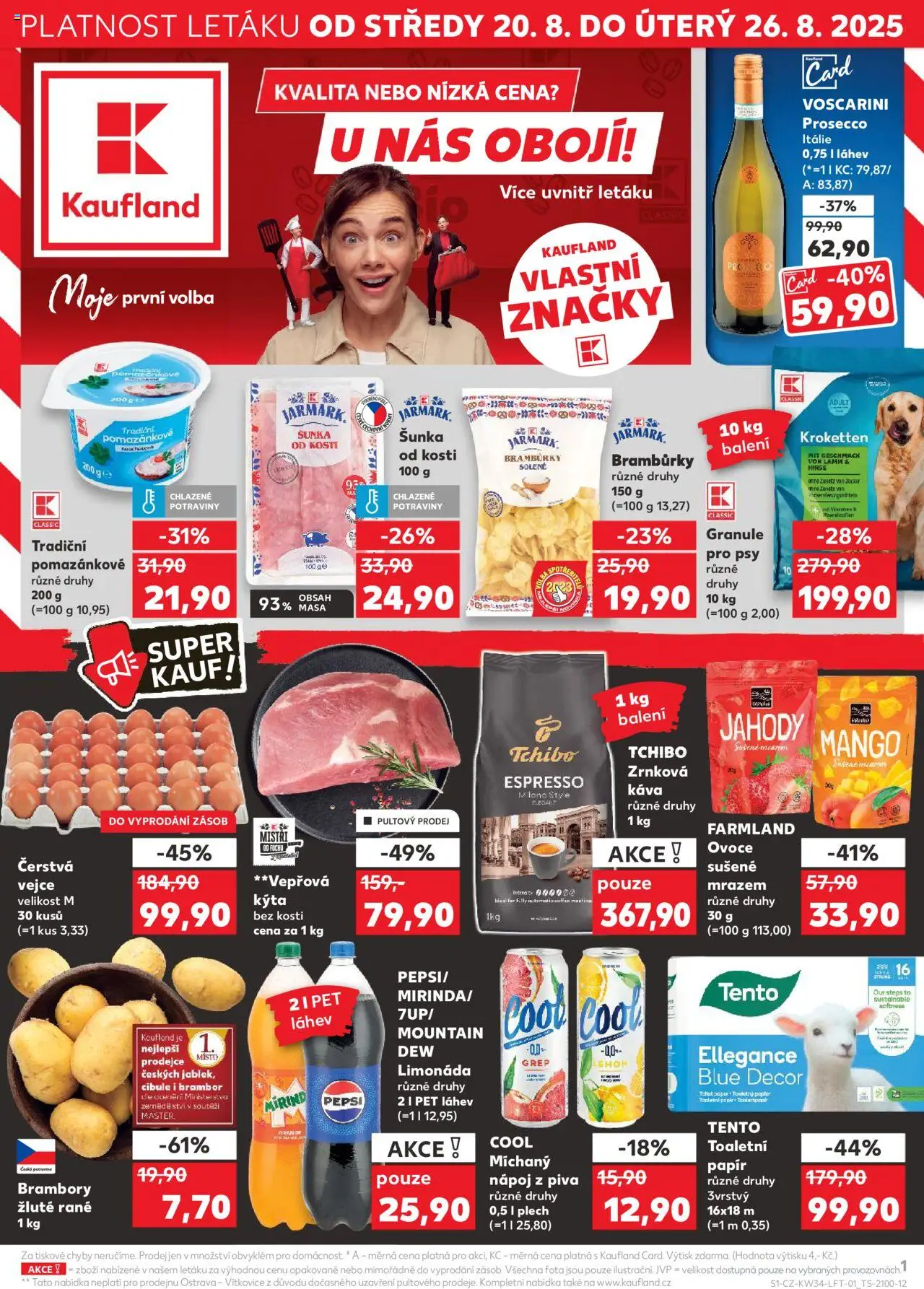  KAUFLAND Leták - Liberec (20.08.2025) příští týden 