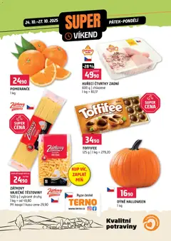 Náhled nabídky: Terno Super víkend platný od 24.10.2025