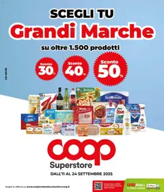 Anteprima dell'opuscolo Volantino Superstore - Milano dal negozio COOP valido da 11/09/2025