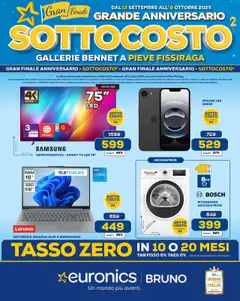 Anteprima dell'opuscolo Volantino Bruno dal negozio Euronics valido da 25/09/2025