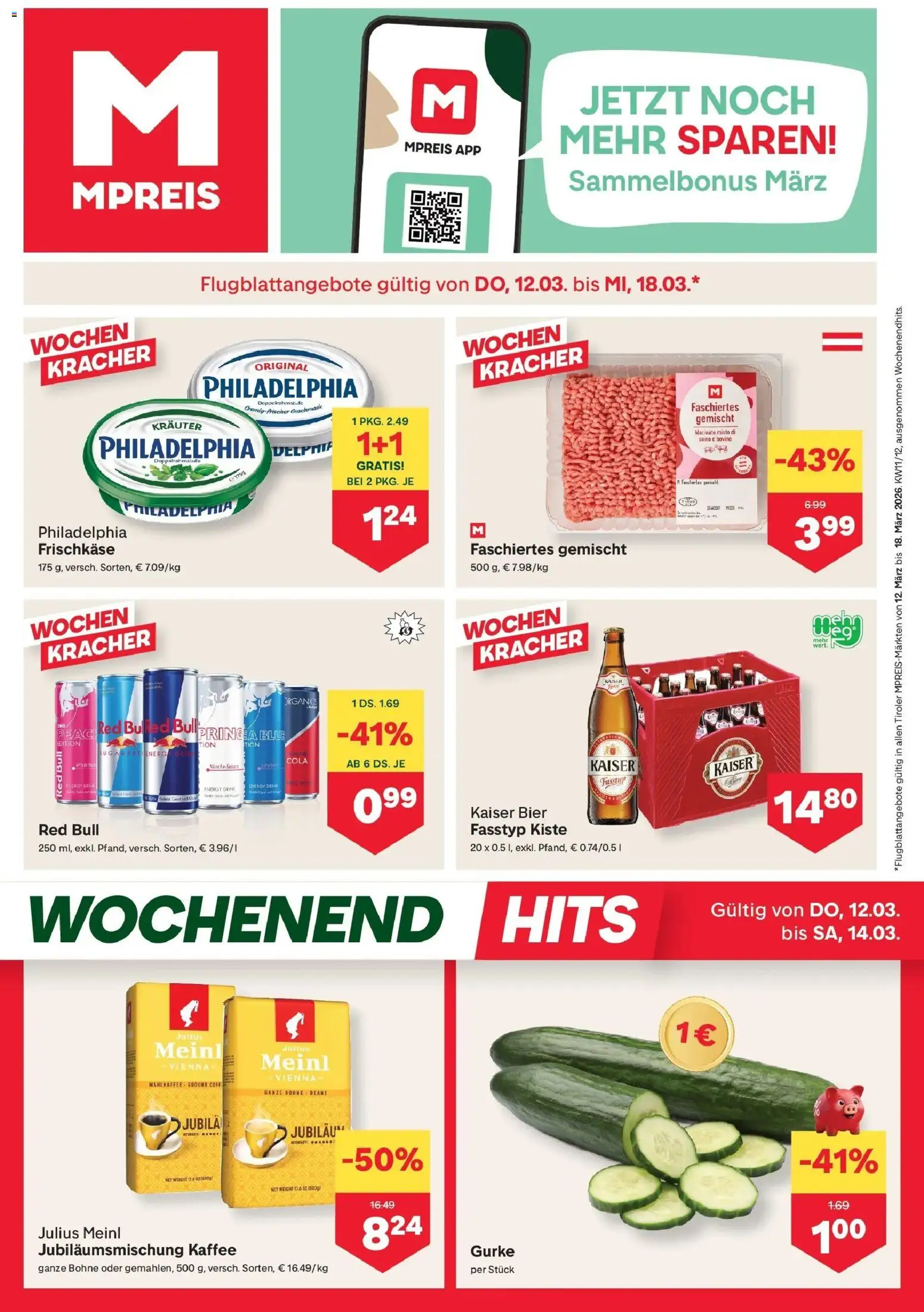 Vorschau der Angebote: MPREIS MPREIS Pfunds gültig ab 12.03.2026