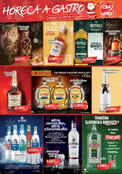 Náhľad CBA Verex letáku platného od 01.12.2025