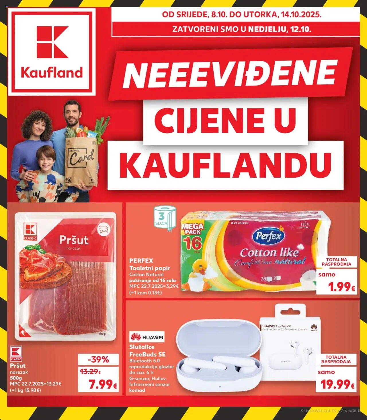 Kaufland aktualni Split-Ravne njive vrijedi od 08.10.2025 - tjedna akcija broj stranice 1