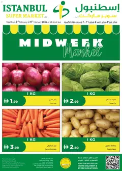 Preview of the catalogue Offers of store Istanbul Supermarket valid from 3 Feb, 2026