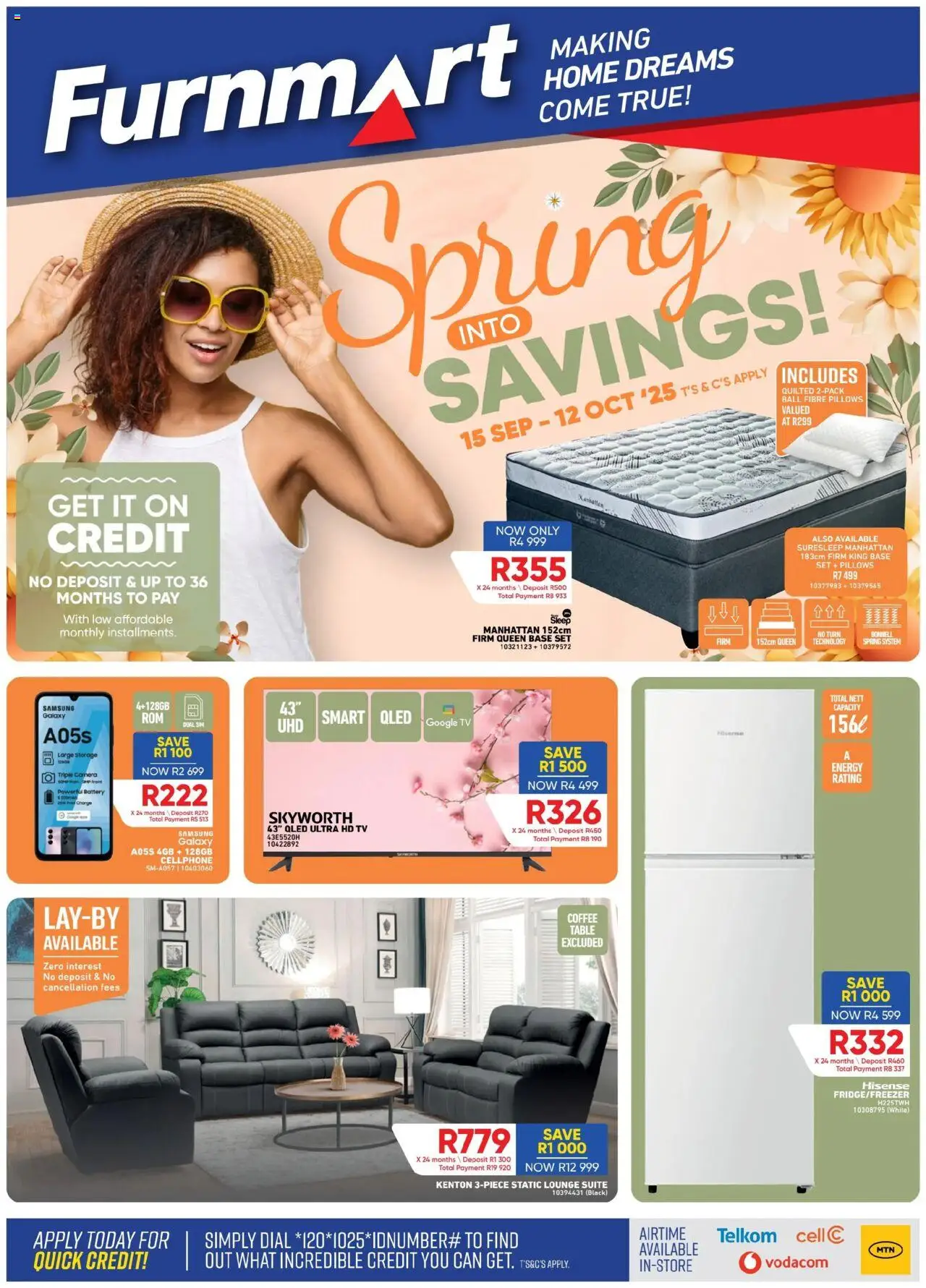 Furnmart Specials from 15/09 - 12/10/2025 > Promotions