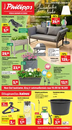 Thomas Philipps parduotuvės leidinio Thomas Philipps leidinys galiojančio nuo 2026.04.07 peržiūra