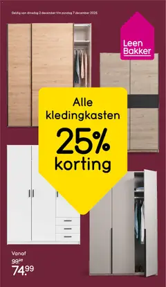 Voorbeeld van Folder van winkel Leen Bakker geldig vanaf 02-12-2025
