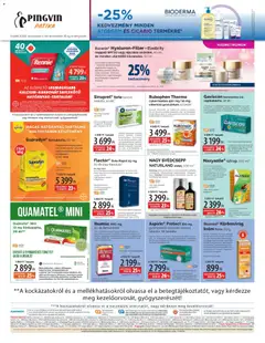 Pingvin Patika - Akciós újság Pingvin Patika megtekintése, amely érvényes 2025.12.01.-től | Oldal: 8