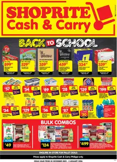 Preview of Shoprite flyer valid from 22/12/2025