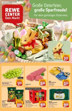 Vorschau von dem Prospekt des Geschäftes Rewe, gültig ab dem 23.03.2026