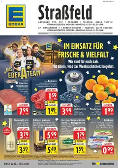 Vorschau von dem Prospekt des Geschäftes Edeka, gültig ab dem 22.12.2025