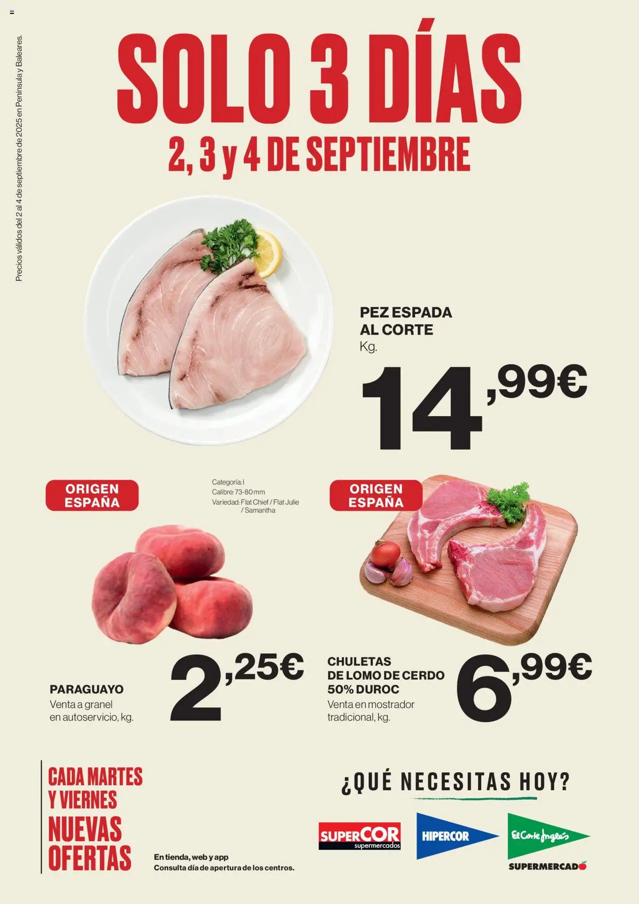 Hipercor Catálogo > 02/09 - 04/09/2025 > Ofertas