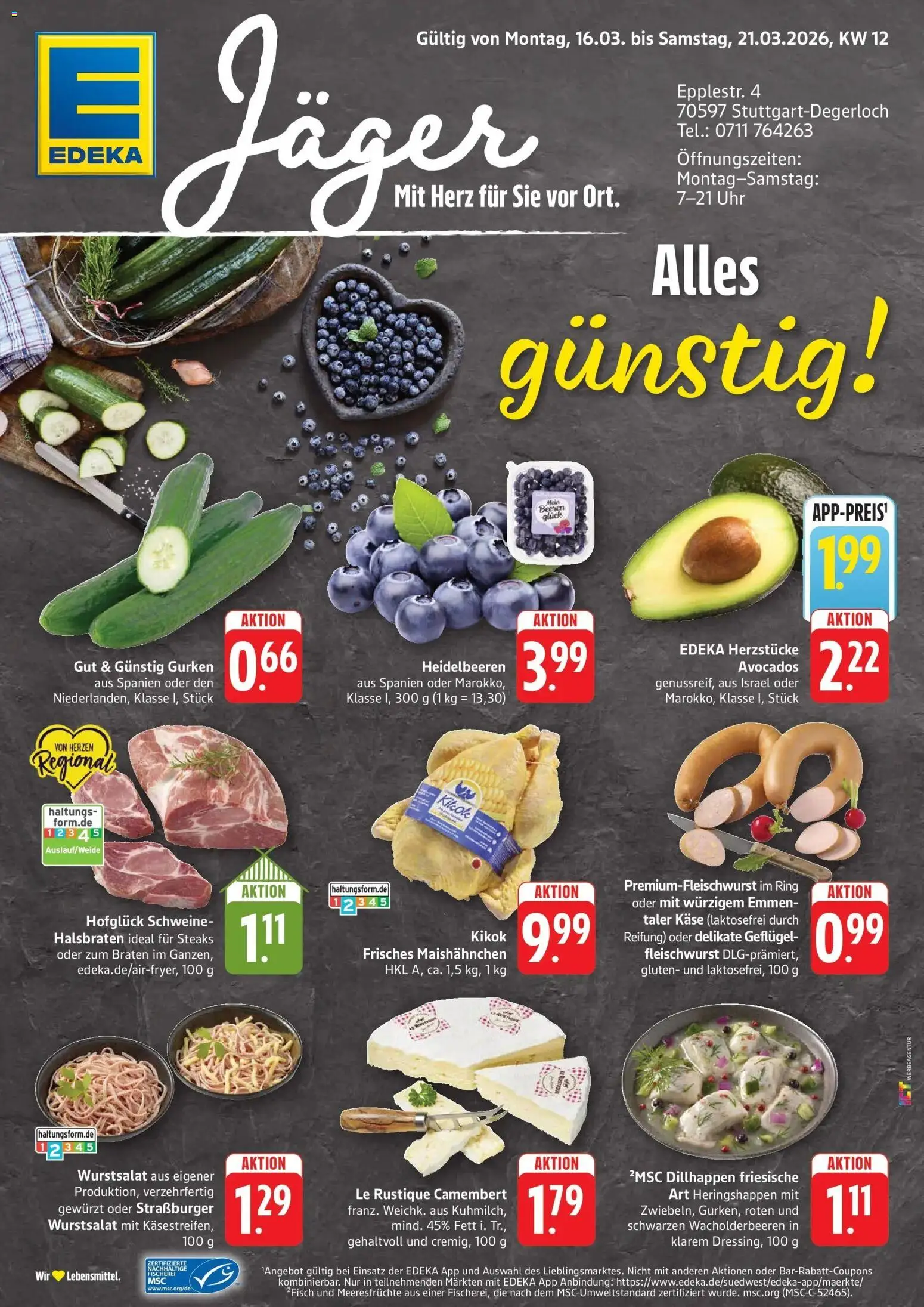 Vorschau von dem Prospekt des Geschäftes Edeka, gültig ab dem 16.03.2026
