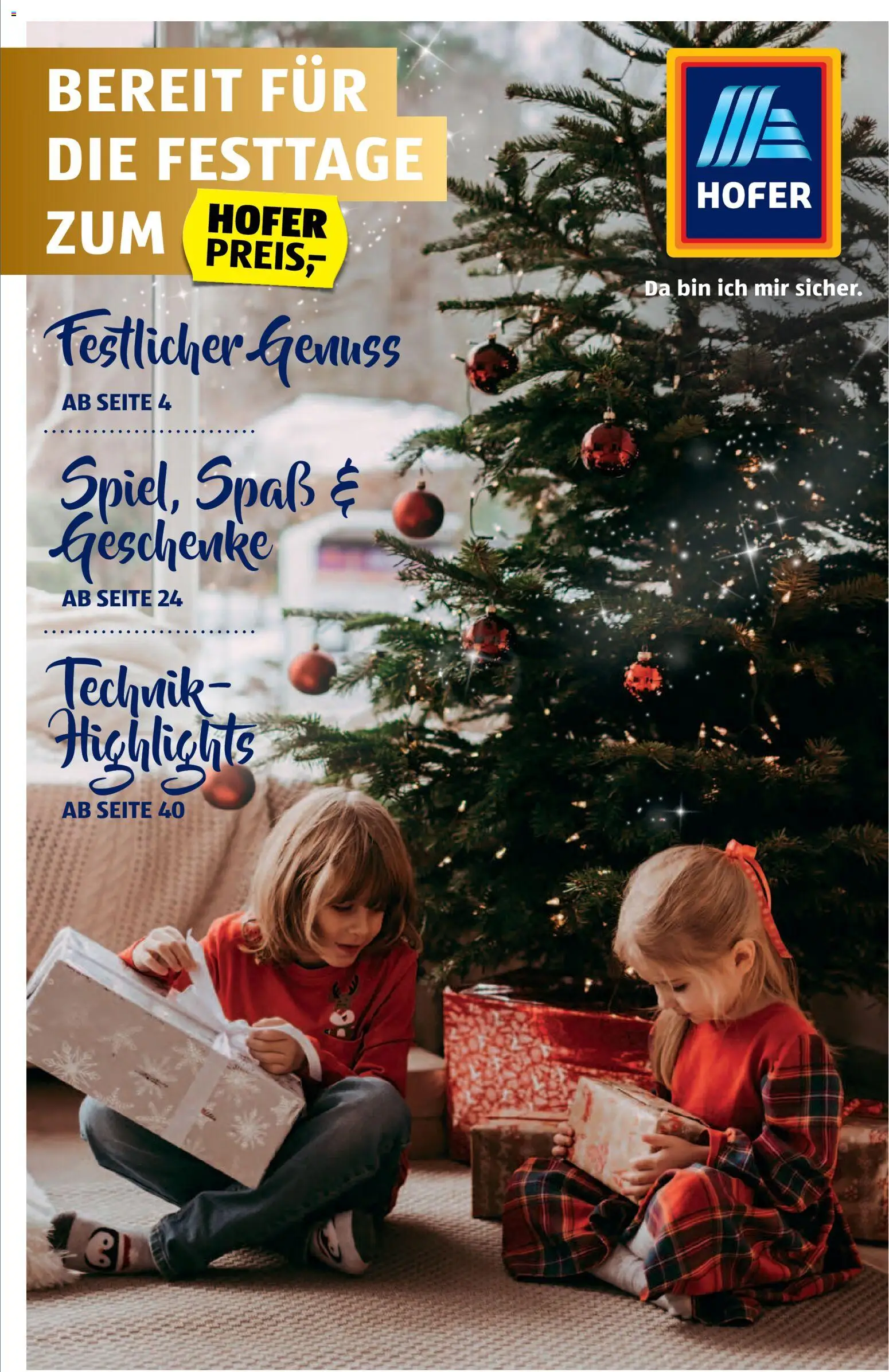 Vorschau der Angebote: Hofer Weihnachtskatalog gültig ab 05.11.2025