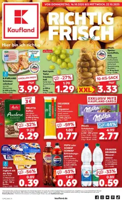 Vorschau von dem Prospekt des Geschäftes Kaufland, gültig ab dem 15.10.2025