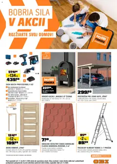 Náhľad OBI letáku platného od 01.09.2025