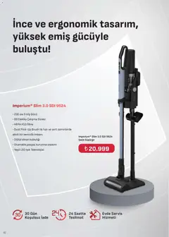 Arçelik Katalog 01.12.2025 - Broşürünün önizlemesi | Strana: 62