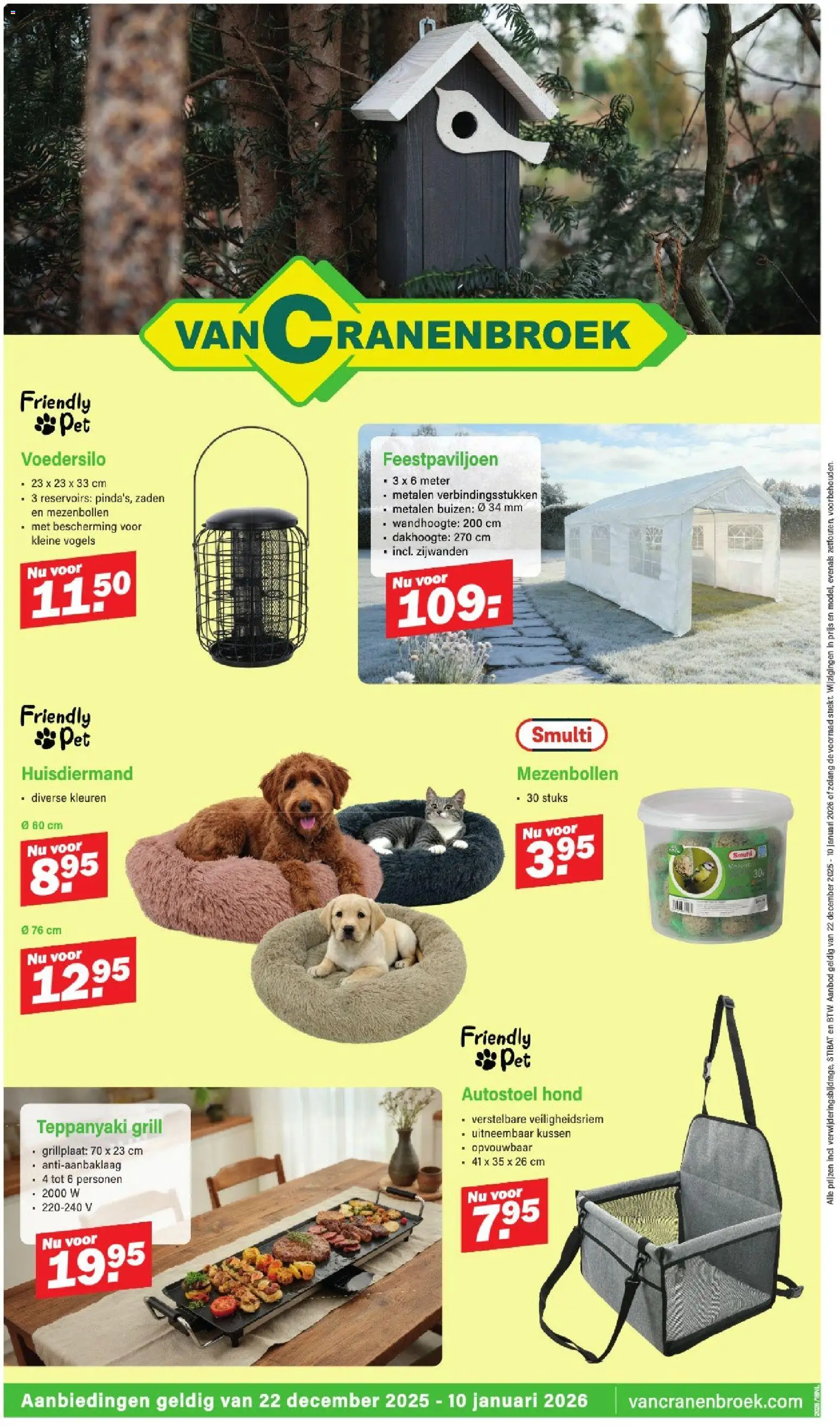 Voorbeeld van Folder van winkel Van Cranenbroek geldig vanaf 22-12-2025