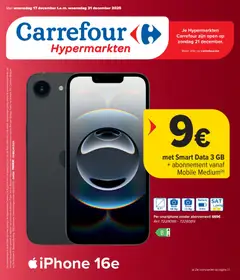 Voorbeeld van Folder Hypermarkten van winkel Carrefour geldig vanaf 17/12/2025