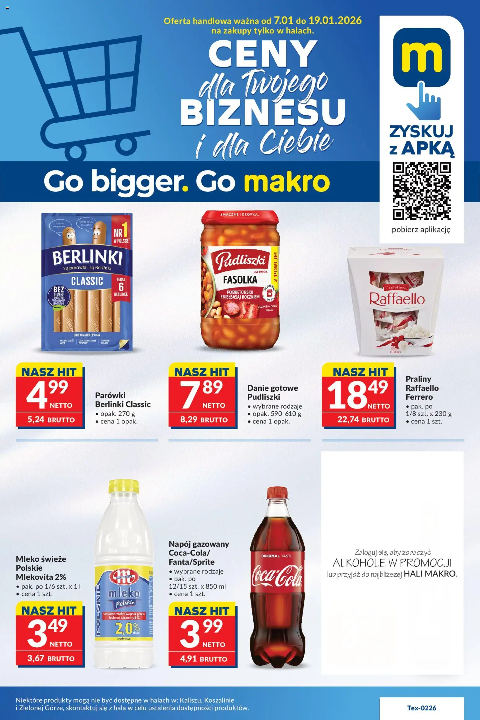 Pogląd gazetki "Mega oferty dla Twojego Sklepu" ze sklepu Makro ważnej od 07.01.2026