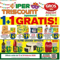 Anteprima dell'opuscolo Volantino Roma dal negozio Ipertriscount valido da 13/02/2026