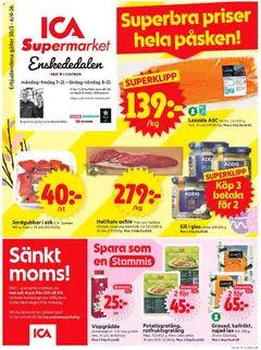 Förhandsgranska reklamblad Enskededalen från butik ICA Supermarket gäller från 30/03/2026