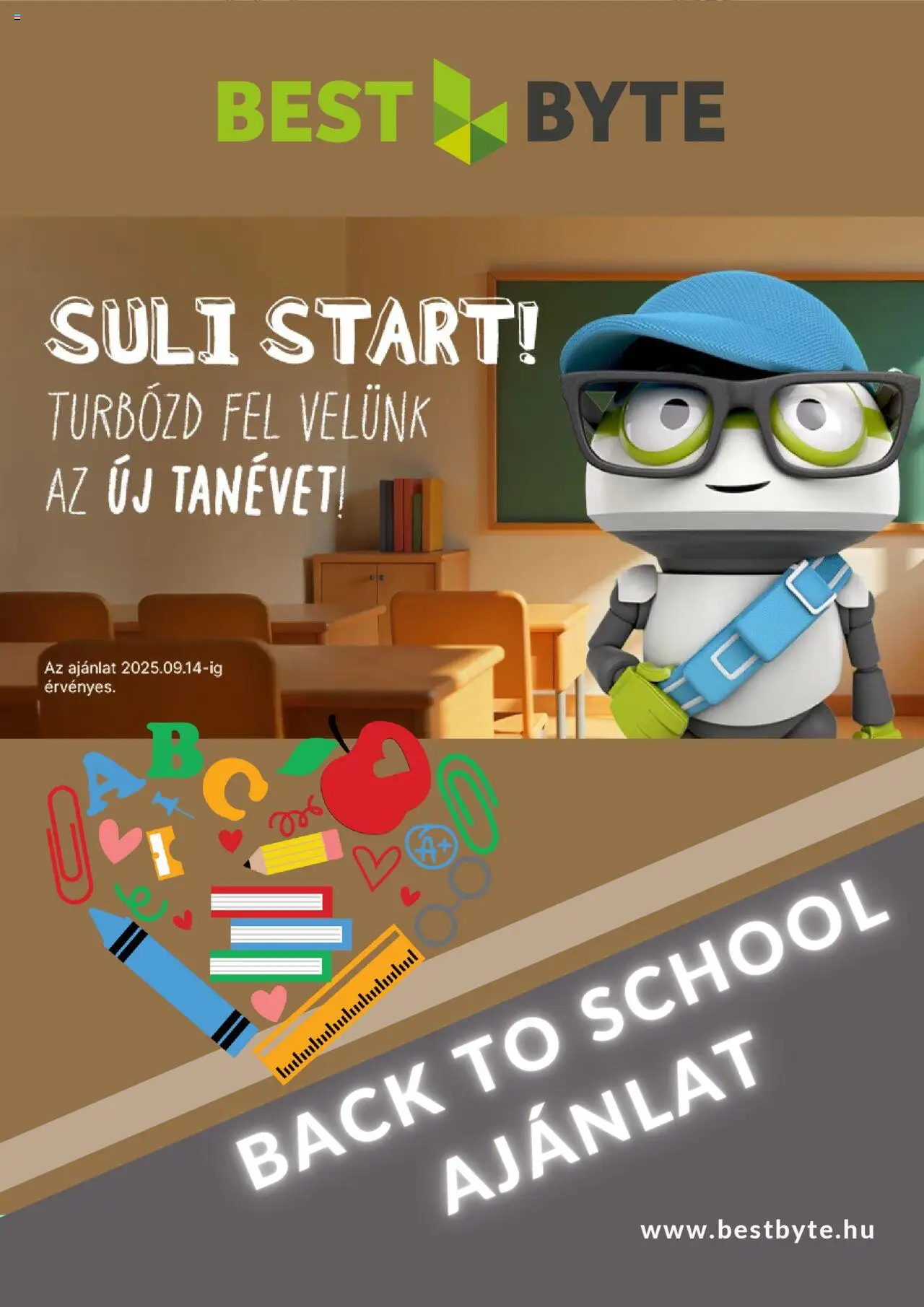 Best Byte aktuális szórólap, érvényes 2025.08.21.-től - 1 oldal