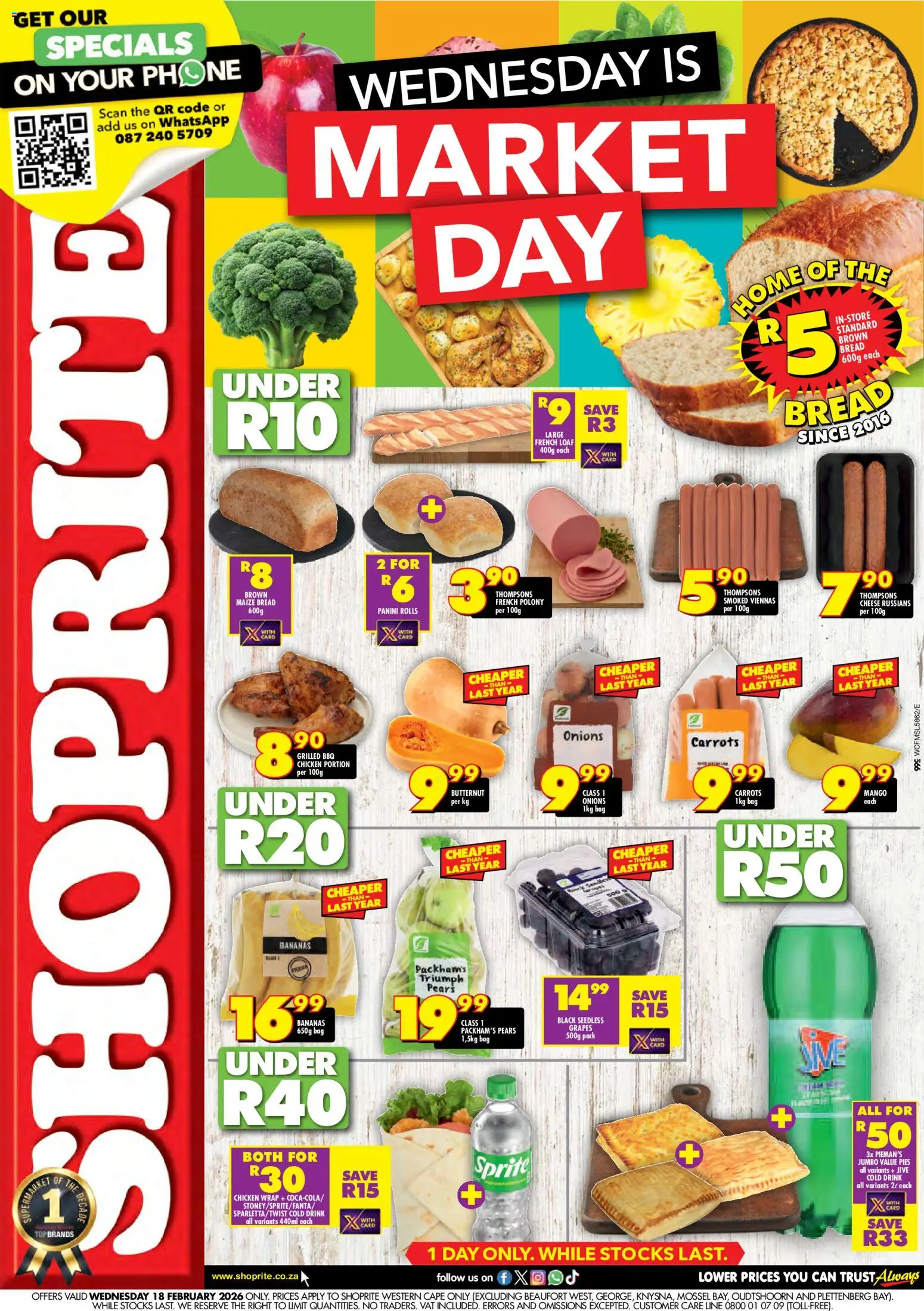 Preview of Shoprite flyer valid from 18/02/2026