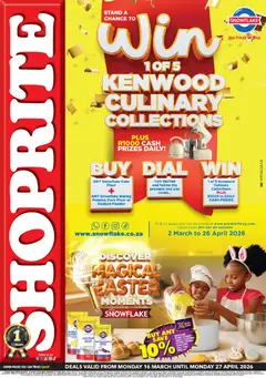 Preview of Shoprite flyer valid from 16/03/2026