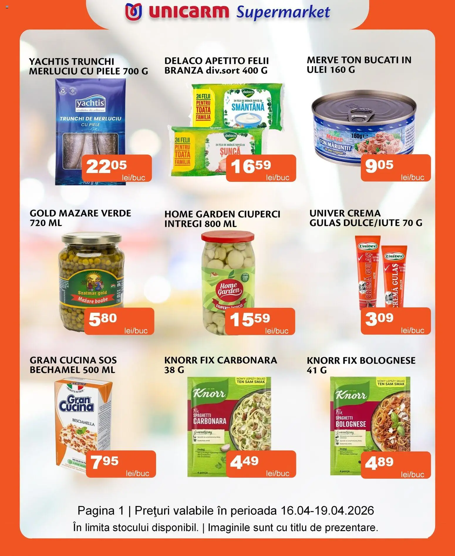 Previzualizarea de cataloage: Unicarm Unicarm Catalog valabil de la 16.04.2026
