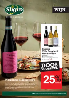 Voorbeeld van Wijn van winkel Sligro geldig vanaf 29-01-2026