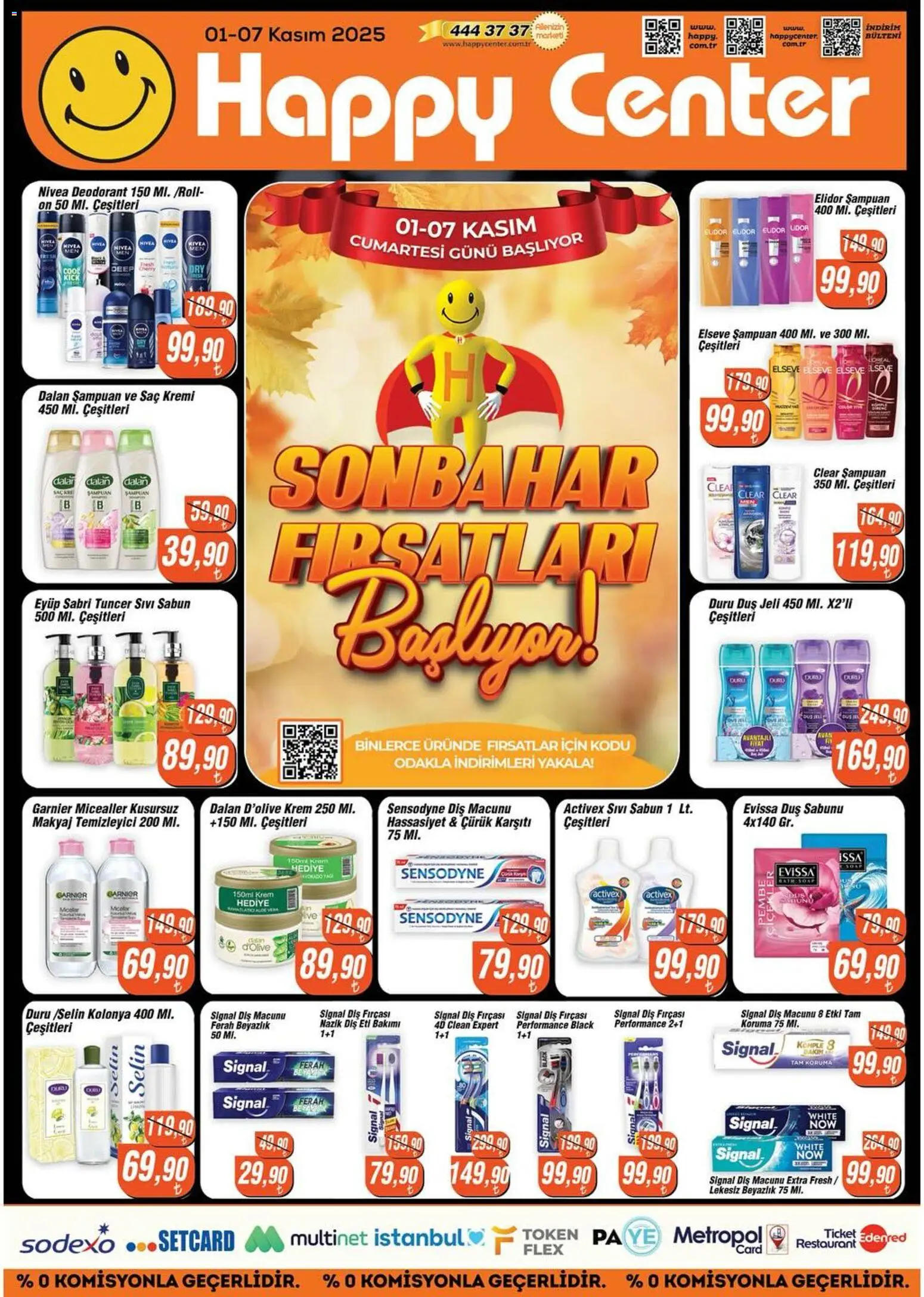 Happy Center Katalog 01.11.2025 - Broşürünün önizlemesi