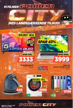 Eksempel på tilbudsavis Power City fra butik Power gyldig fra 06/02/2026