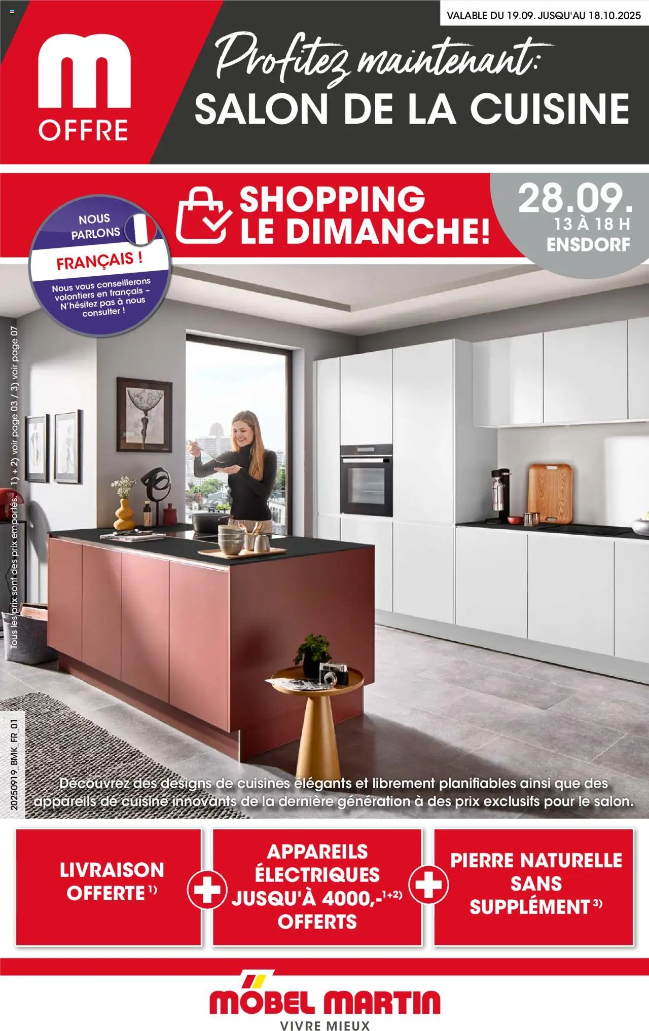 Prévisualisation de Catalogue Salon de la cuisine du magasin Möbel Martin formulaire valide 19/09/2025