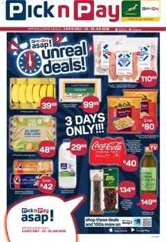 Preview of Pick n Pay flyer valid from 23/01/2026